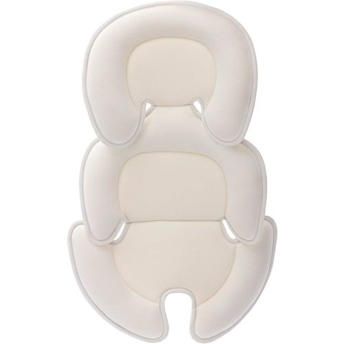 Innokids Head and Body Support Pillow Infant Car Seat Insert for Newborn to Toddler Stroller Cushion (White)