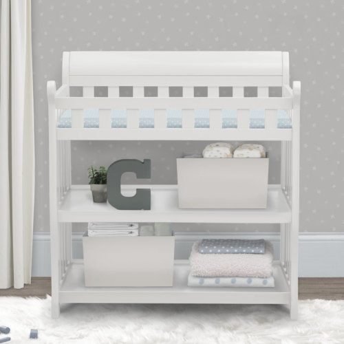 Delta Children Eclipse Changing Table with Pad & Reviews | Wayfair