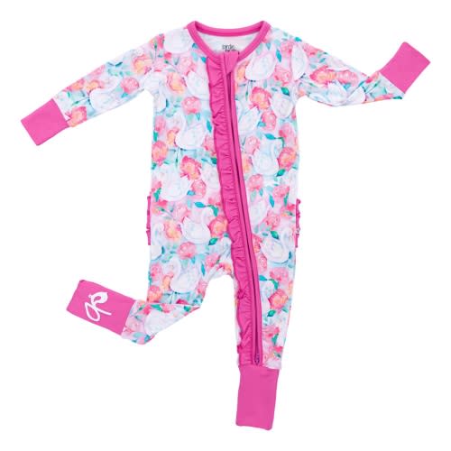 Elizabeth Ruffle Convertible Romper – Birdie Bean