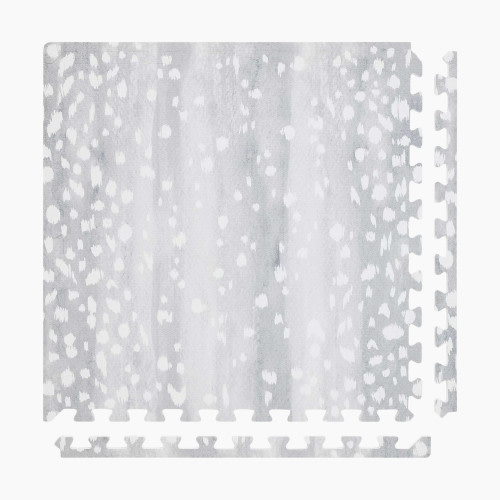 House of Noa Little Nomad Play Mat l Fawn - Silver, 4X8