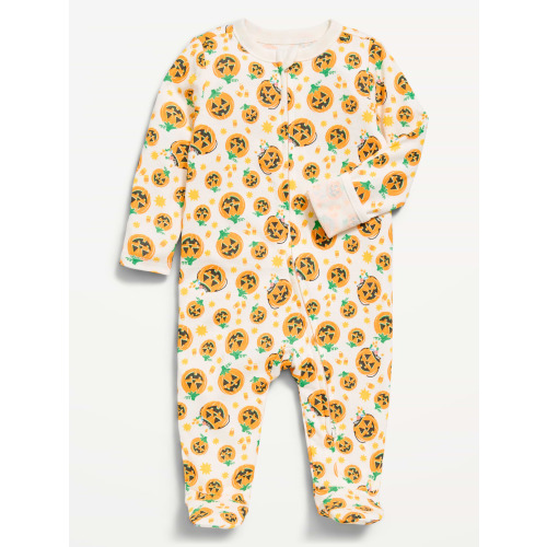 2-Way-Zip Halloween Sleep & Play Footed One-Piece for Baby
