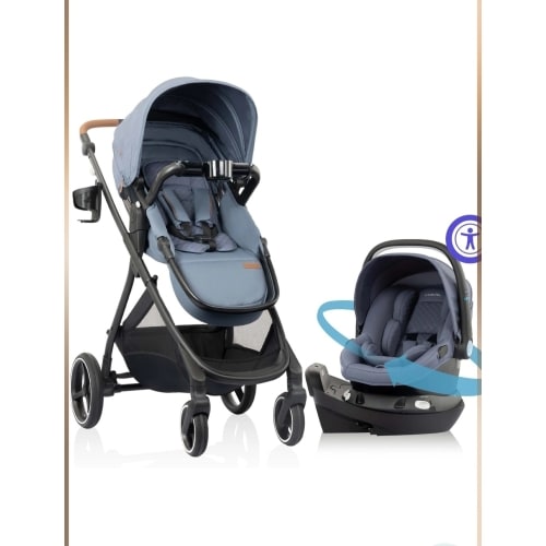 Shyft Intuiti+ Travel System featuring Revolve180 LiteMax™ NXT Rotational Infant Car Seat with SensorySoothe