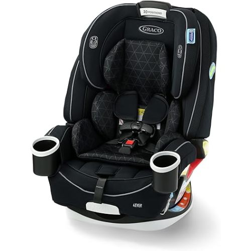 Graco 4Ever All-in-One Convertible Car Seat, 4-in-1 Baby to Big Kid Car Seat from 1.8-54 kg (4-120 lb), ProtectPlus Engineered, Drew
