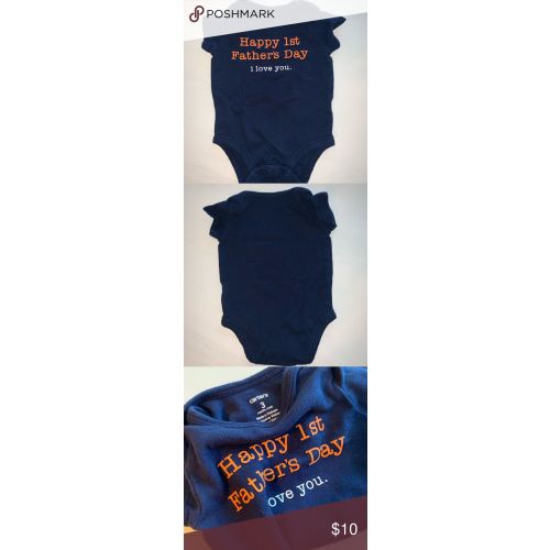 Carter's Father's Day Onesie - 3 Months