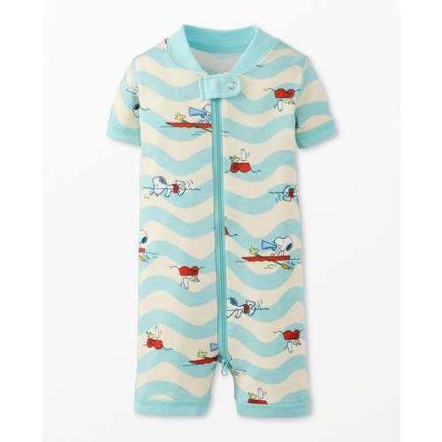 Baby Peanuts 2-Way Zip Shortie Sleeper