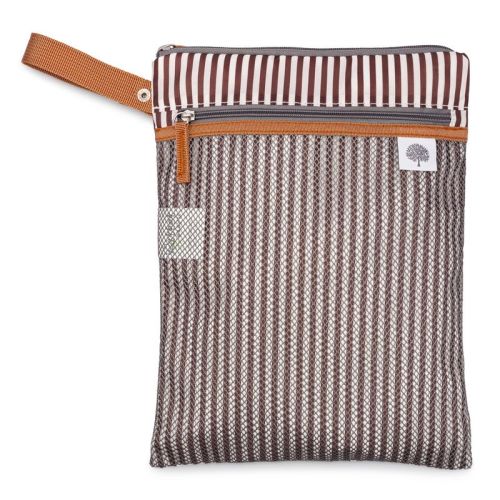Parker Baby Co.  Cloth Diaper Wet Dry Bag, Color: Striped