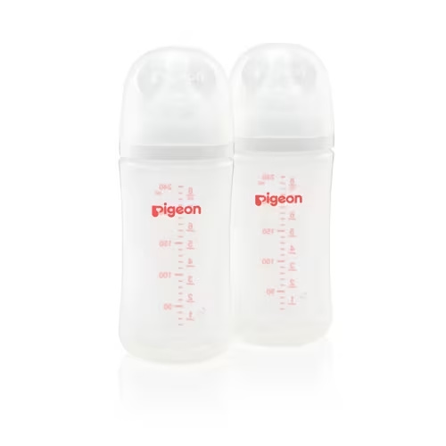 Pigeon SofTouch III Bottle PP 2Pk 240ML | Baby Bunting AU
