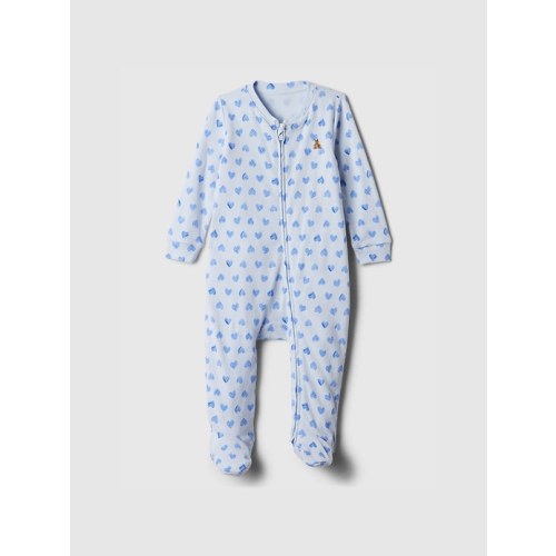 Baby Two-Way Zip Heart One-Piece | Gap Factory