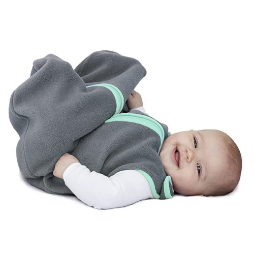 Sleep nest Fleece Baby Sleeping Bag, Lake Green, Medium (6-18 Months)