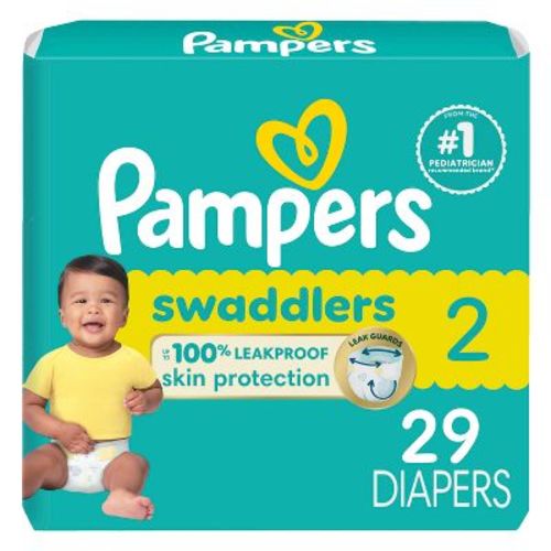Pampers Swaddlers Sensitive Disposable Diapers - Size 0 - 84ct
