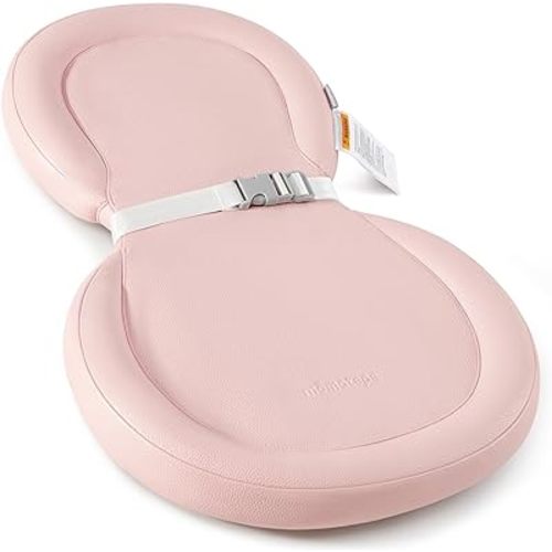 Mamatepe Baby Changing Pad, Soft, Foldable Leather Diaper Changing Pad, Waterproof & Non-Slip Wipeable, 30"X19",Pink