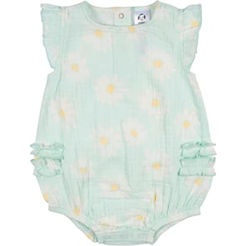Gerber baby-girls Sleeveless Ruffle Romper