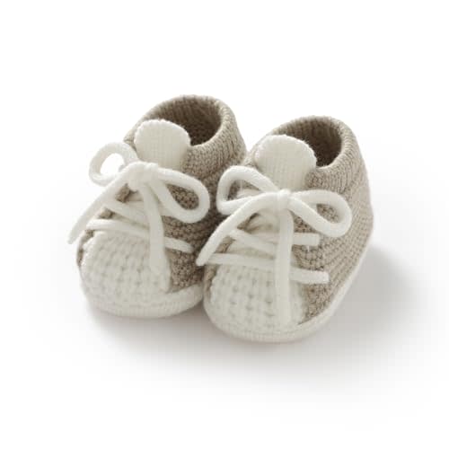 DovFanny Baby Booties Newborn Baby First Shoes Cozy Warm Knit Soft Booties for Toddler Infant Boy Girl