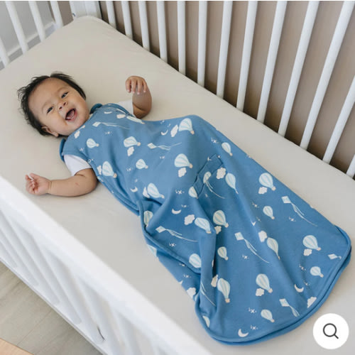 4 Season® Ultimate Baby Sleep Bag, Merino Wool & Organic Cotton, Hot Air Balloon
