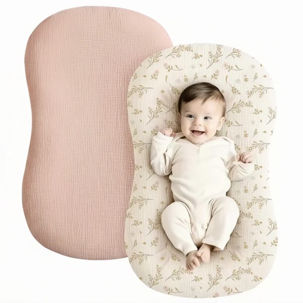 Pink CloudNest™ Cozy Breathable Baby Nest