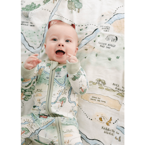 Hundred Acre Woods Bamboo Zippered Sleeper