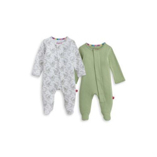 Unisex Cotton Footie Two-Pack Bundle - Baby