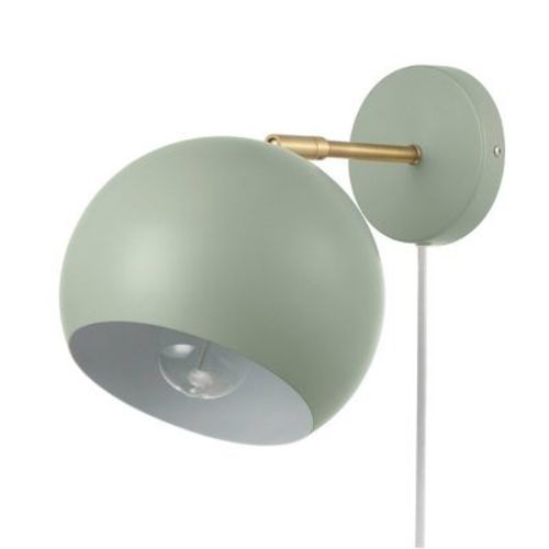 Molly 1-Light Plug-In or Hardwire Wall Sconce - Globe Electric