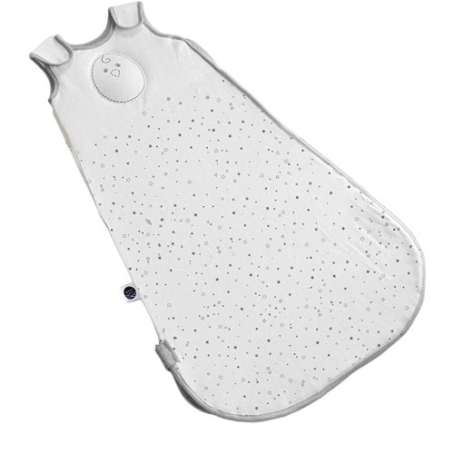 Nested Bean Zen Sack - Gently Weighted Sleep Sacks | Baby: 0-24 Months | Cotton 100% | Help Newborn/Infant Swaddle Transition | 2-Way Zipper | Machine Washable