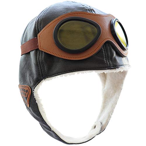 Happy Will Pilot Aviator Fleece Warm Hat Cap