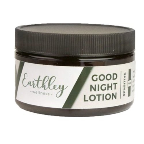Earthley Wellness, Good Night Lotion, Magnesium, Lavender Essential Oil (Sensitive, 8 oz)