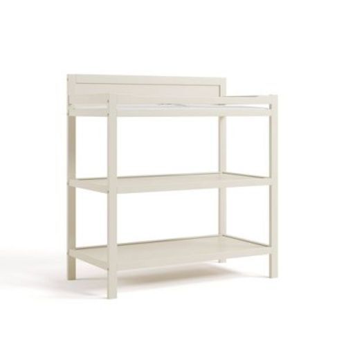 Storkcraft Alpine Changing Table With Water-resistant Changing Pad - Frosted Oat