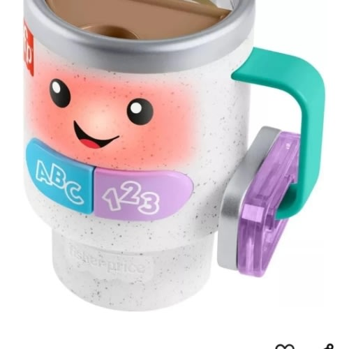Amazon.com: Fisher-Price Baby & Toddler Toy Laugh & Learn Wake Up & Learn Coffee Mug with Lights Music & Learning for Infants Ages 6+ Months