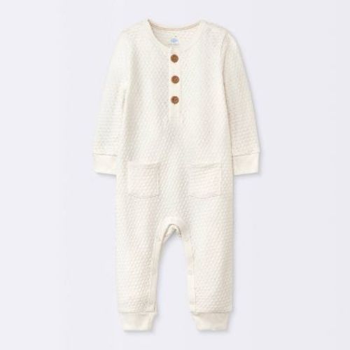 Baby Sweater Romper - Cloud Island™ Off-white 12m