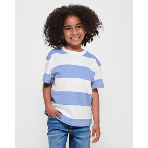 Boys Print T-shirts 3 Pack - Blue / Multi