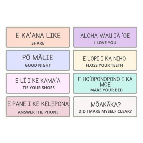 NĀ ʻŌLELO PŌKELE ʻELUA