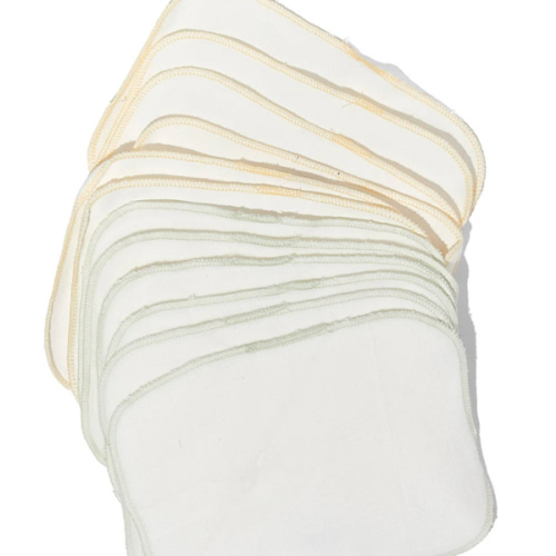 Organic Brushed Cotton Wash Cloth - Pack of 12