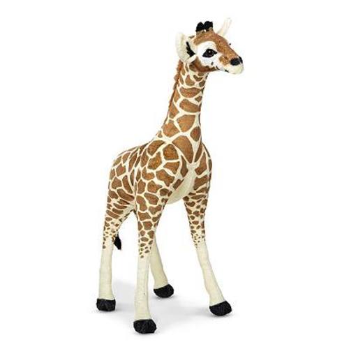 Melissa & Doug Lifelike 3-Foot Plush Standing Baby Giraffe Stuffed Animal