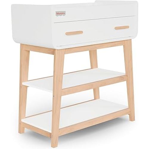 Fisher Price Iris/Siesta Changing Table by Dream On Me, Vintage White Oak