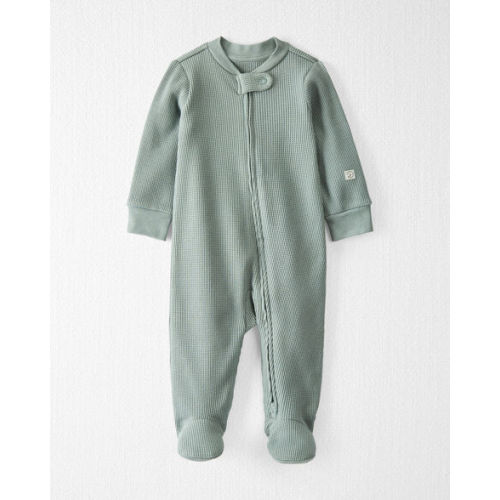 Baby Organic Cotton Waffle Knit Sleep & Play Pajamas - Little Planet | Carter's