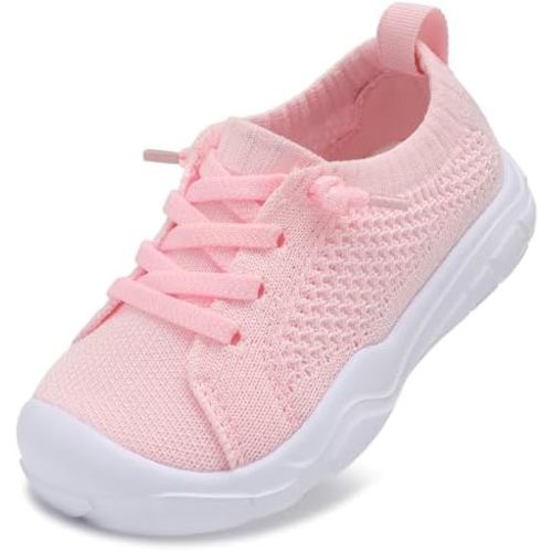 LeIsfIt Toddler Shoes Boys Girls Barefoot Shoes Kids Breathable Sneakers Tennis Shoes Slip on Shoes