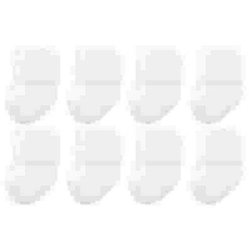 Luvable Friends Baby Unisex Newborn and Baby Terry Socks, White, 6-12 Months