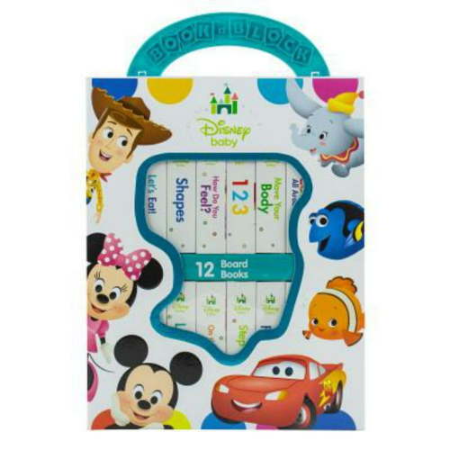 Disney Baby: 12 Board Books (Hardcover)