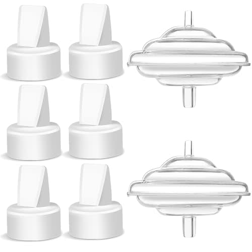 PUMPMOM-US Replacement Duckbill Valves and Backflow Protector for Spectra, Compatible Pump Parts for Spectra S1 S2 9 Plus and SG (Not Original S2 Accessories)