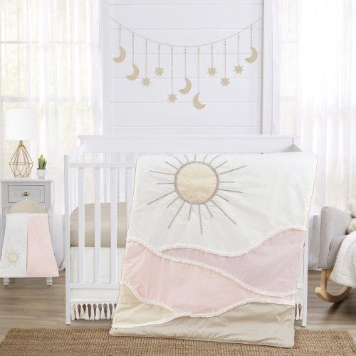 Sweet Jojo Designs Desert Sun and Mountain 4 Piece Crib Bedding Set & Reviews | Wayfair