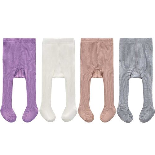 CECORC Baby Girls Tights Toddler Cable Knit Leggings Thick Cotton Infant Stockings Pantyhose 1-10T