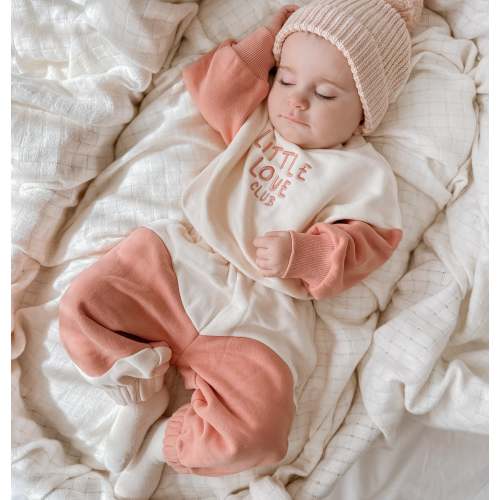 'Little Love Club' Tracksuit - Floss Pink
