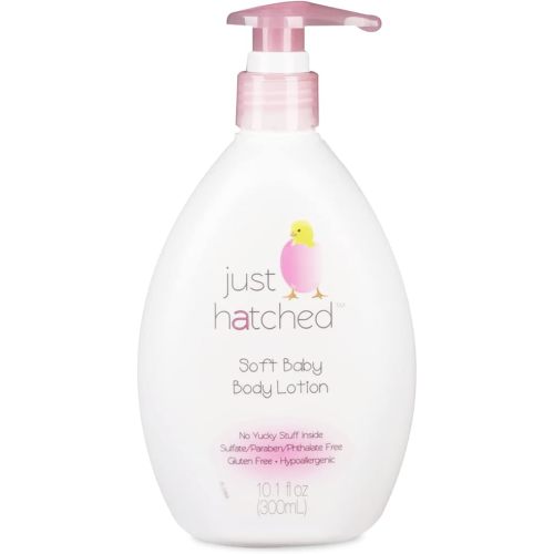 Soft Baby Body Lotion, Daily Moisture, Made with Essential Oils, Calming, Soothing, Moisturizing, No Yucky Stuff/Harsh Ingredients, 10.1 fl oz