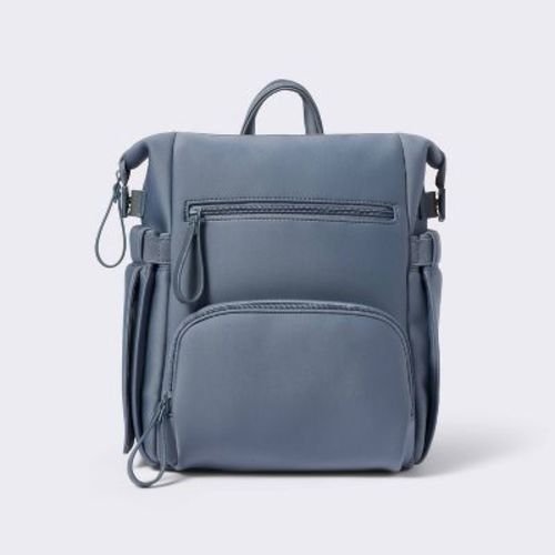 Mini Boxy Solid Backpack Diaper Bag - Blue - Cloud Island™