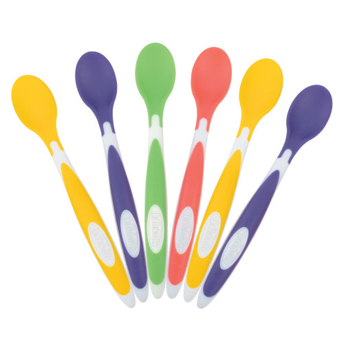 Dr. Brown’s™ Designed to Nourish™ Soft-Tip Toddler Feeding Spoons, 6 Count