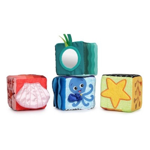 Baby Einstein Explore & Discover Soft Blocks Toys - 4ct