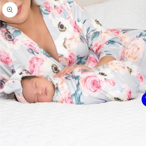 Faith Robe & Faith Swaddle Set – Double the Sprinkles