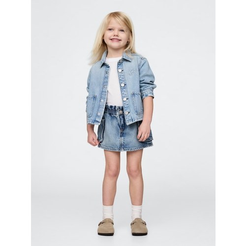 Baby & Toddler UltraSoft Denim Cargo Skort