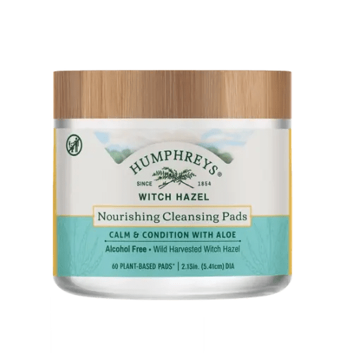 Nourishing Witch Hazel Cleansing Pads - Humphrey's Witch Hazel