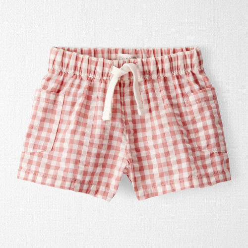 Pink Gingham Baby Gingham Shorts Made With Organic Cotton | Carter’s Oshkosh Canada