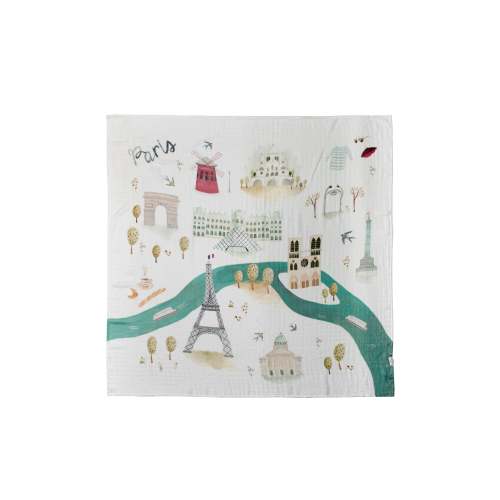 Muslin Swaddle - Paris